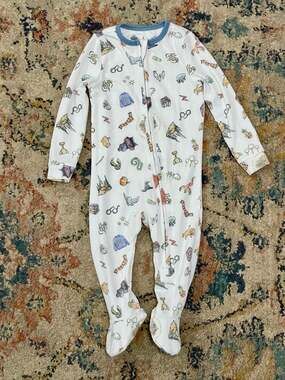 Copper Pearl Harry Potter Wizarding World Zip-Up Footie Pajama